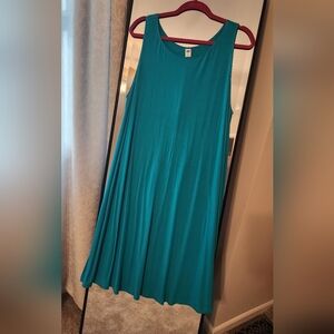 Teal Old Navy Sleeveless Dress